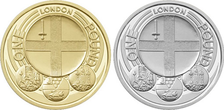 £1 London coin