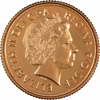 Obverse of 2010 Uncirculated Sovereign
